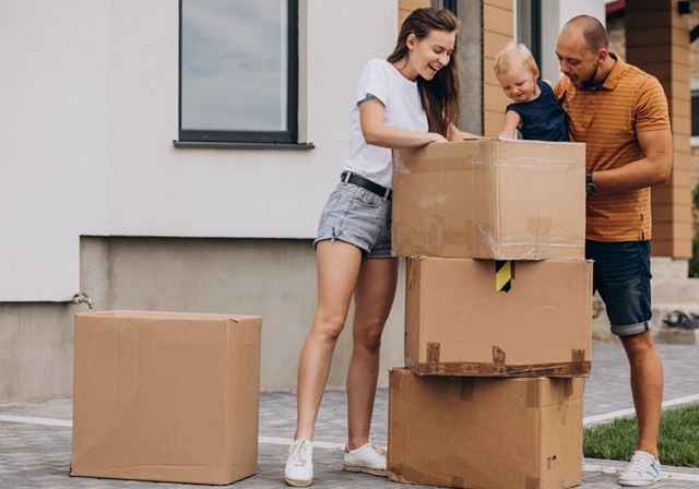 stěhování věcí