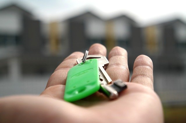 předání klíčů od bytu
