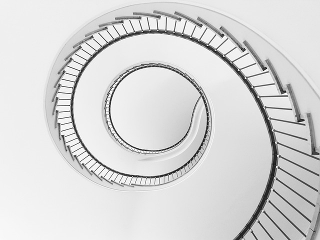 spirálové schodiště